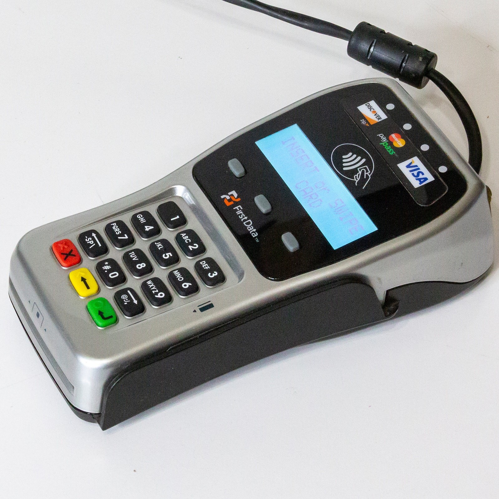 First Data FD-35 Pin Pad Credit Card Terminal EMV Chip Card Reader