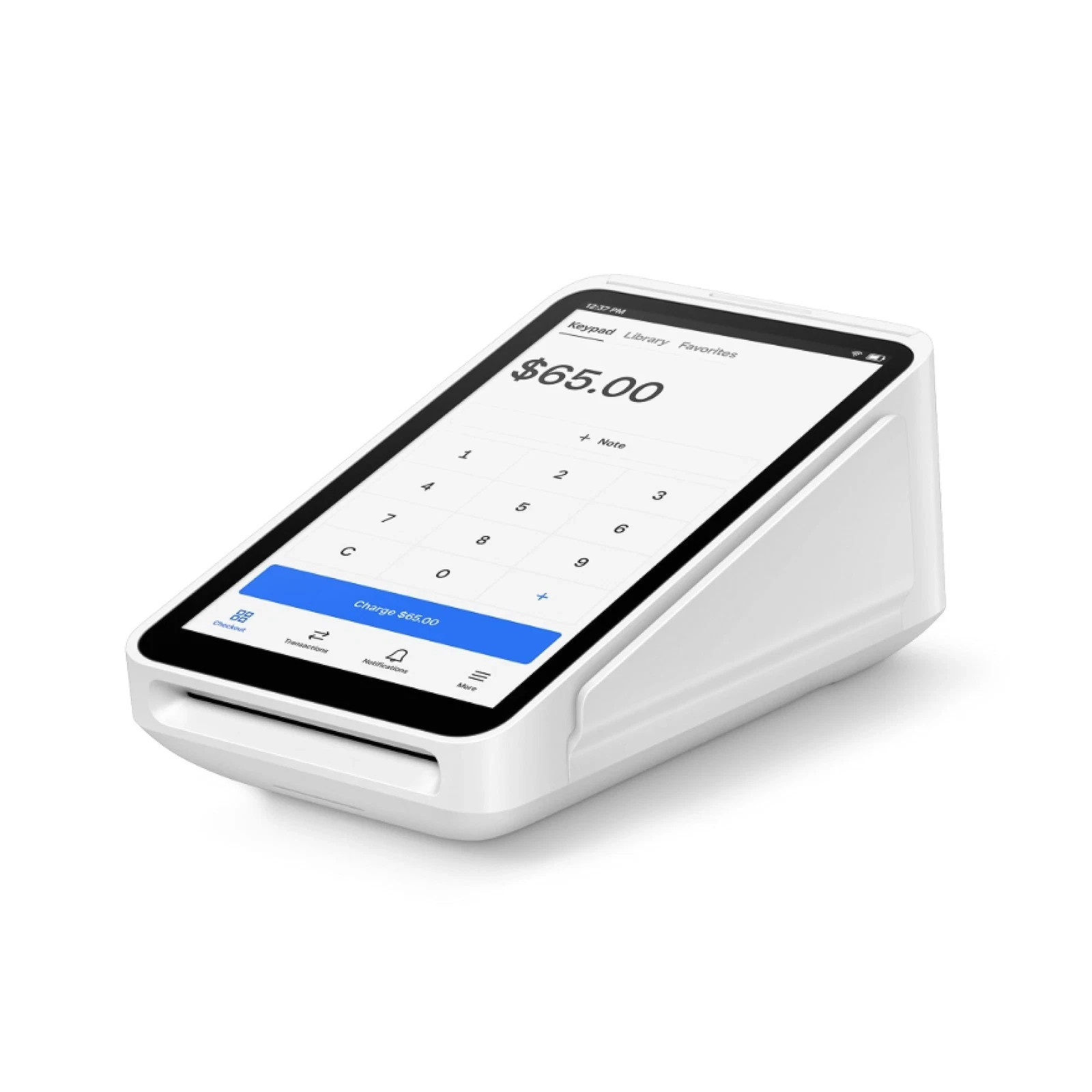Square -Terminal-Credit Card Machine to Accept All Payments | Mobile POS WHITE