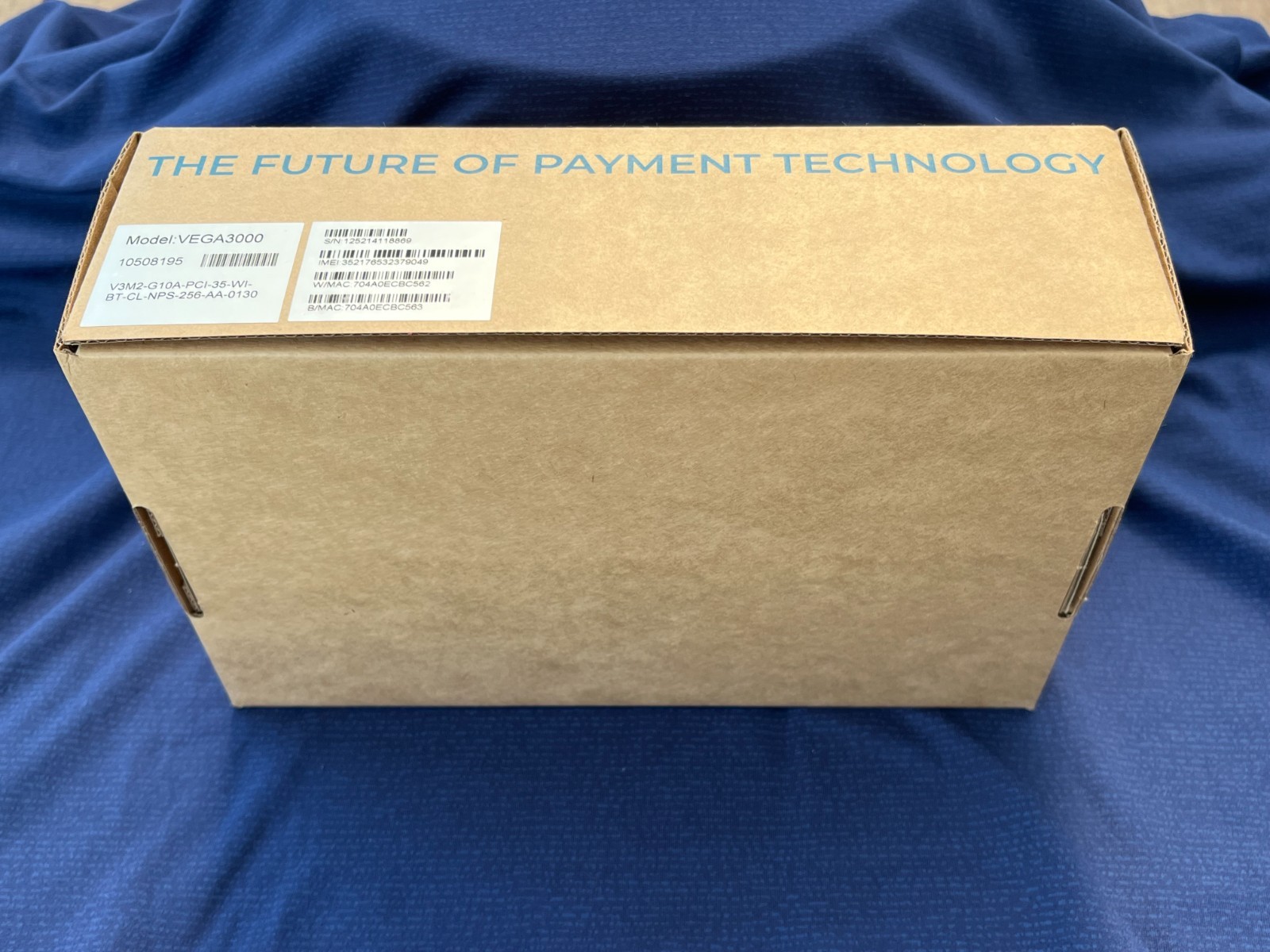 Valor Paytech VEGA3000 4G Android POS Credit Card Payment Terminal – NEW in BOX