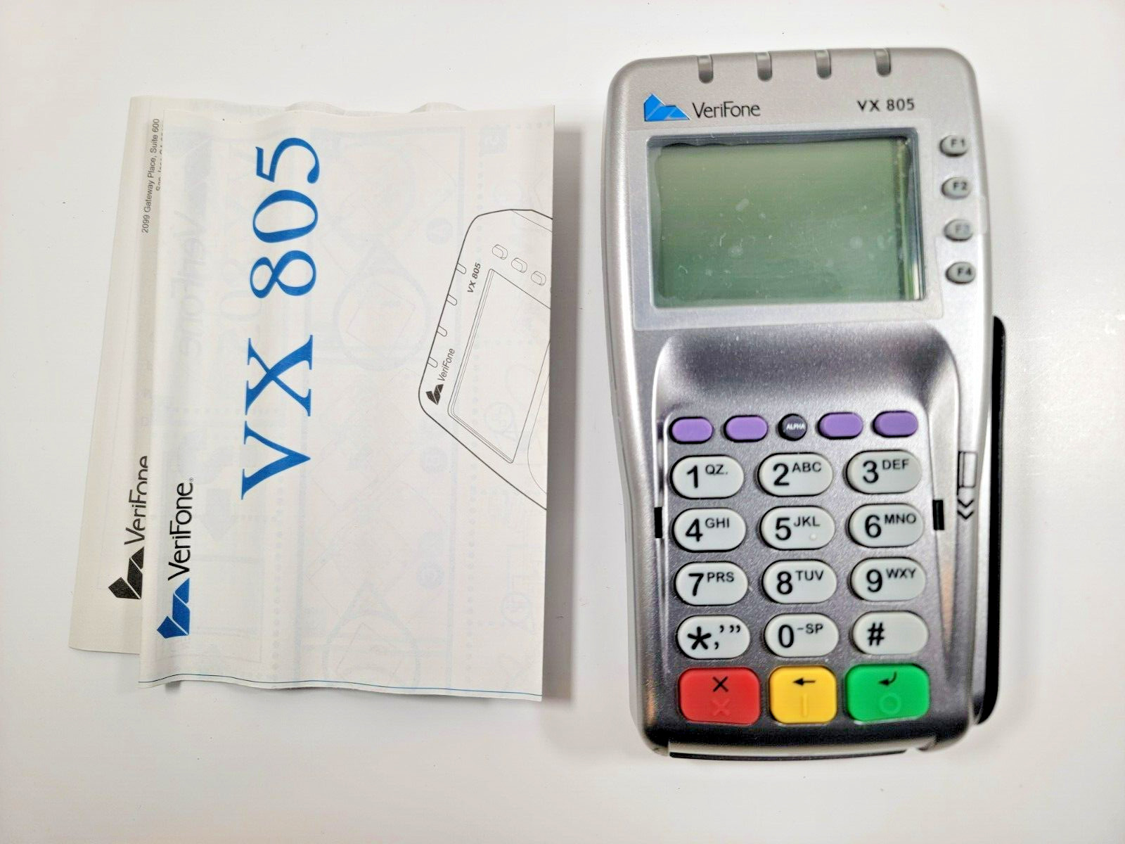 Verifone VX-805 Pin Pad Card Reader 160mb Keypad