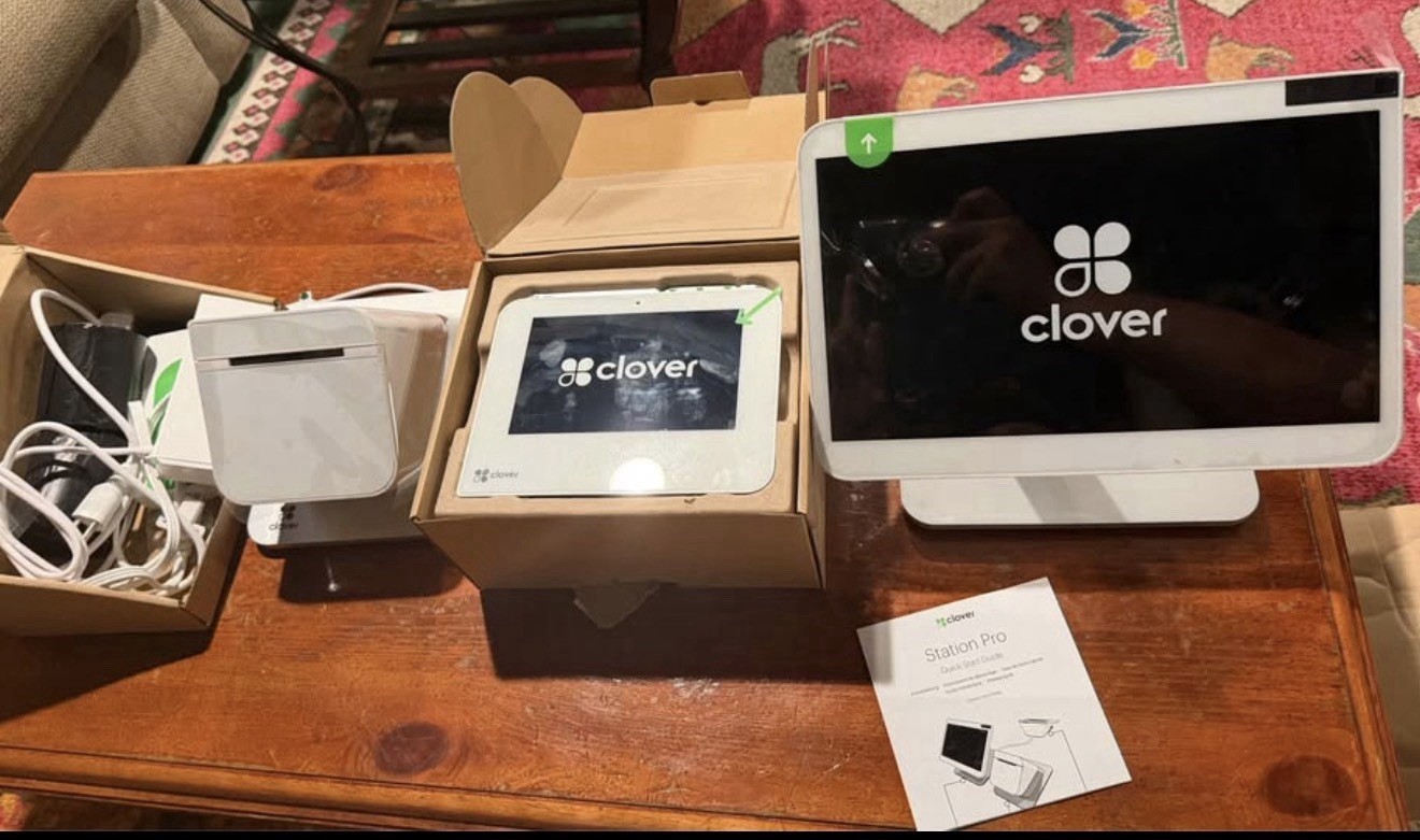 Clover Station Pro POS System C503 w/ S503 Printer & P500