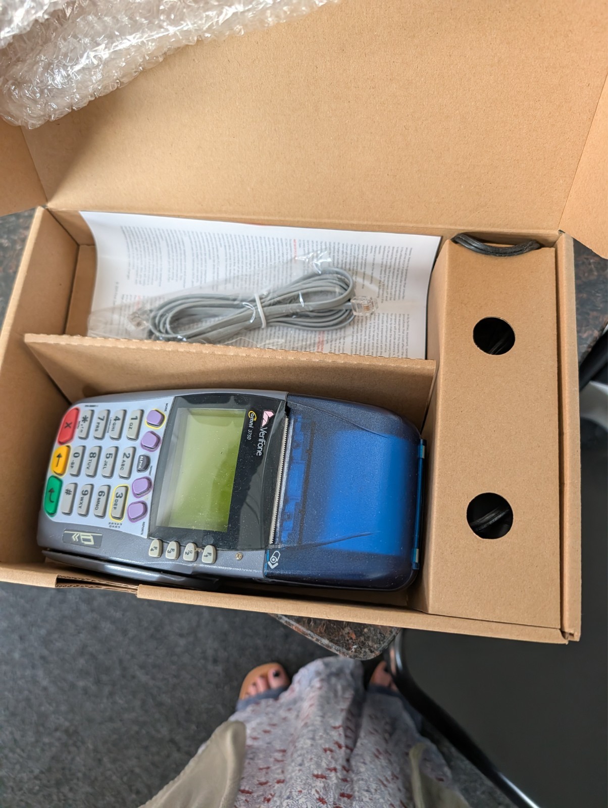 VeriFone POS Credit Card Terminal FD55 First Data