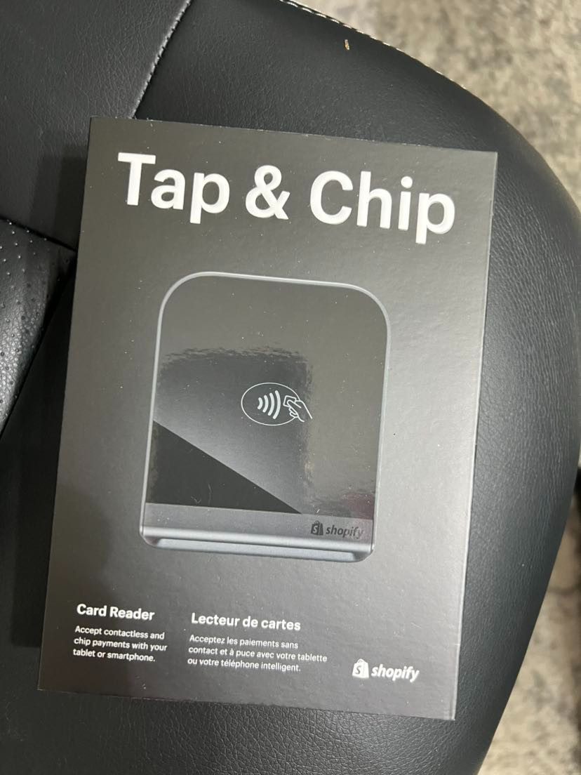 Shopify Tap and Chip Card Reader & Shopify Dock (Please Read)