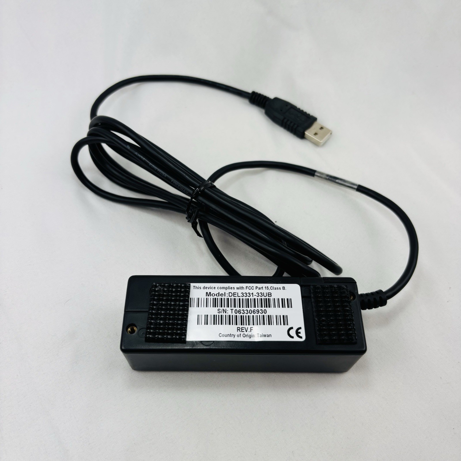 ID Tech MiniMag USB Credit Card Reader DEL3331-33UB POS Swipe Tested