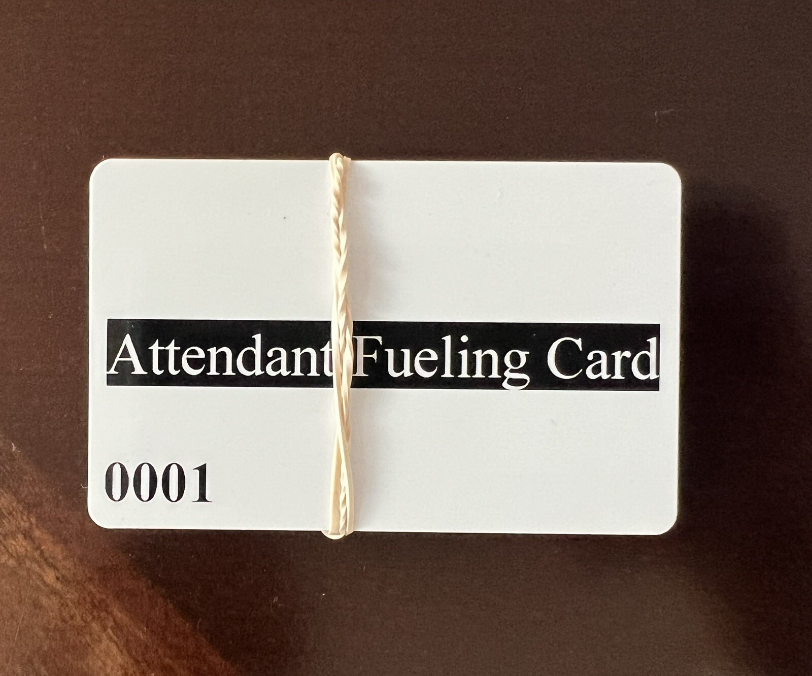Attendant Card, Fueling Cards, Verifone – Pack of 10 Cards