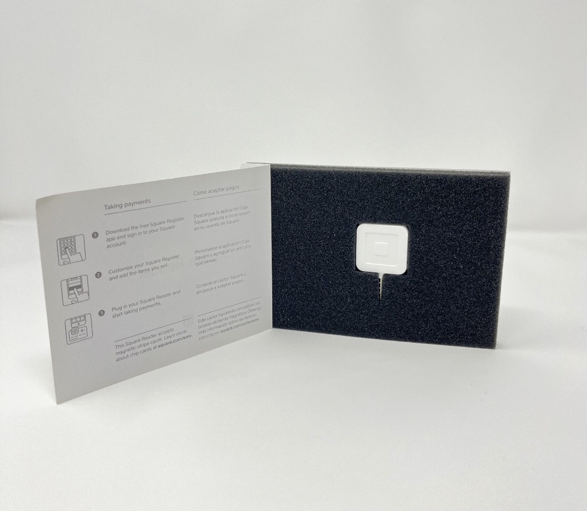 Square Reader A-PKG-0223-04 3.5mm Magstripe Credit Card Reader