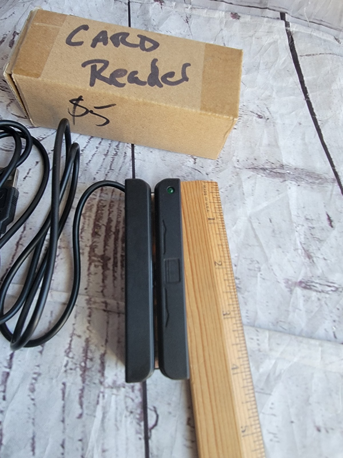 Msr100 USB Swipe Magnetic Credit Card Reader
