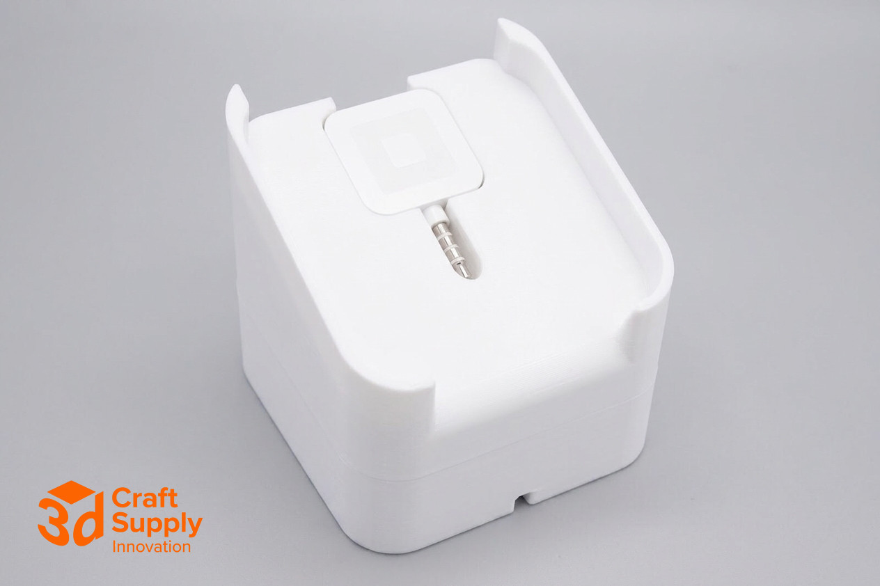 Angled Desk Stand Base Kiosk Mount for Square Reader Chip Tap