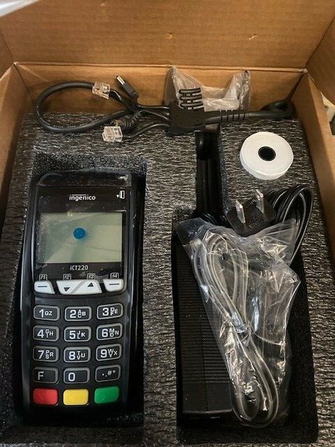 Ingenico iCT220 V3 IP/Dial Terminal – Refurbished