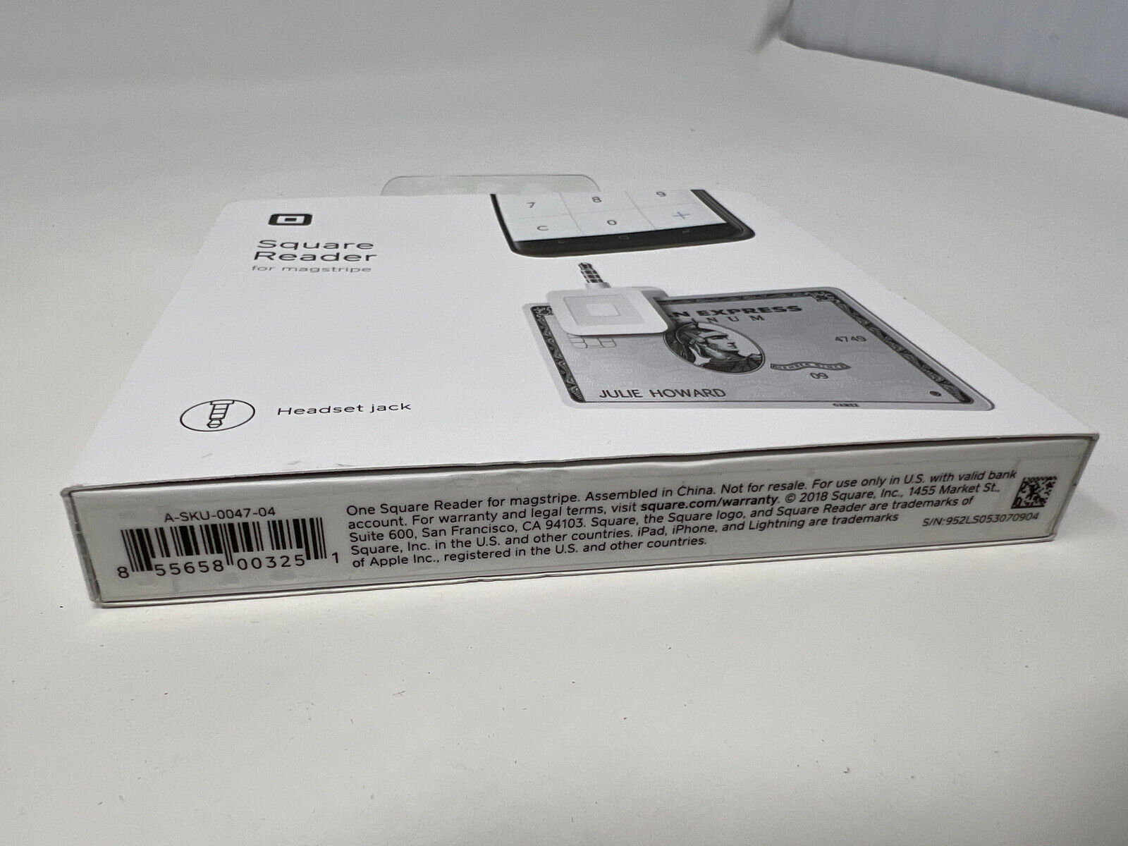 Square Credit Card Reader for iPhone, iPad and Android
