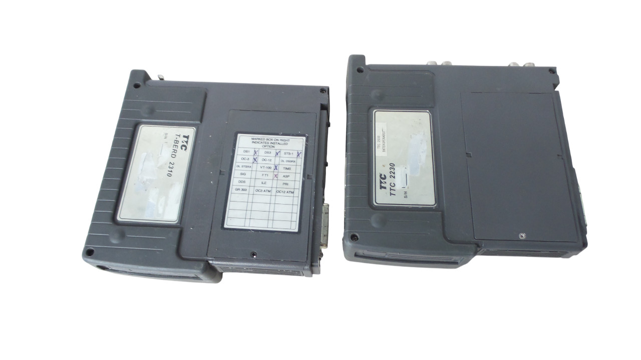LOT OF 2 TTC 2230 & T-BERD 2310 – Free Shipping