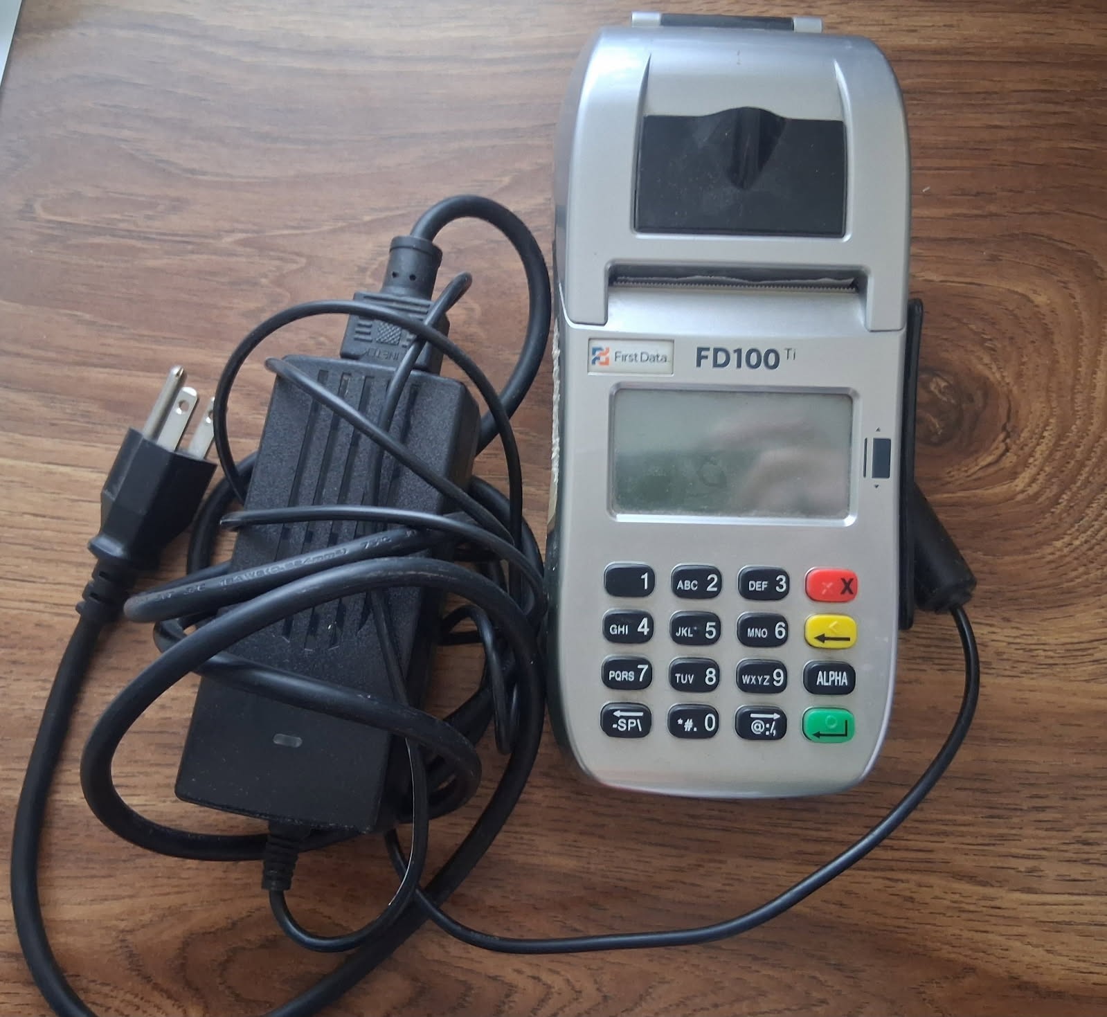 First Data FD100 TI Credit Card Terminal