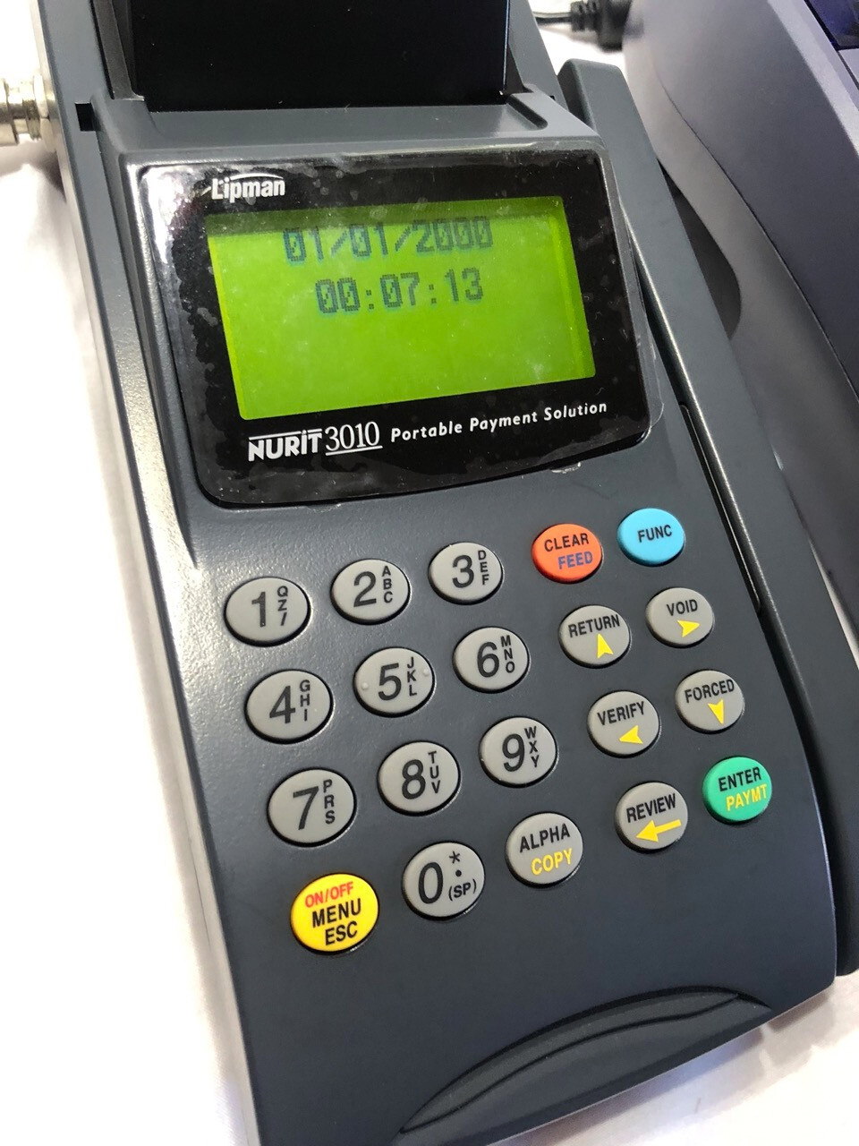 VeriFone Nurit 8400 & Lipman Nurit 3010 POS Credit Card Readers Terminal LOT