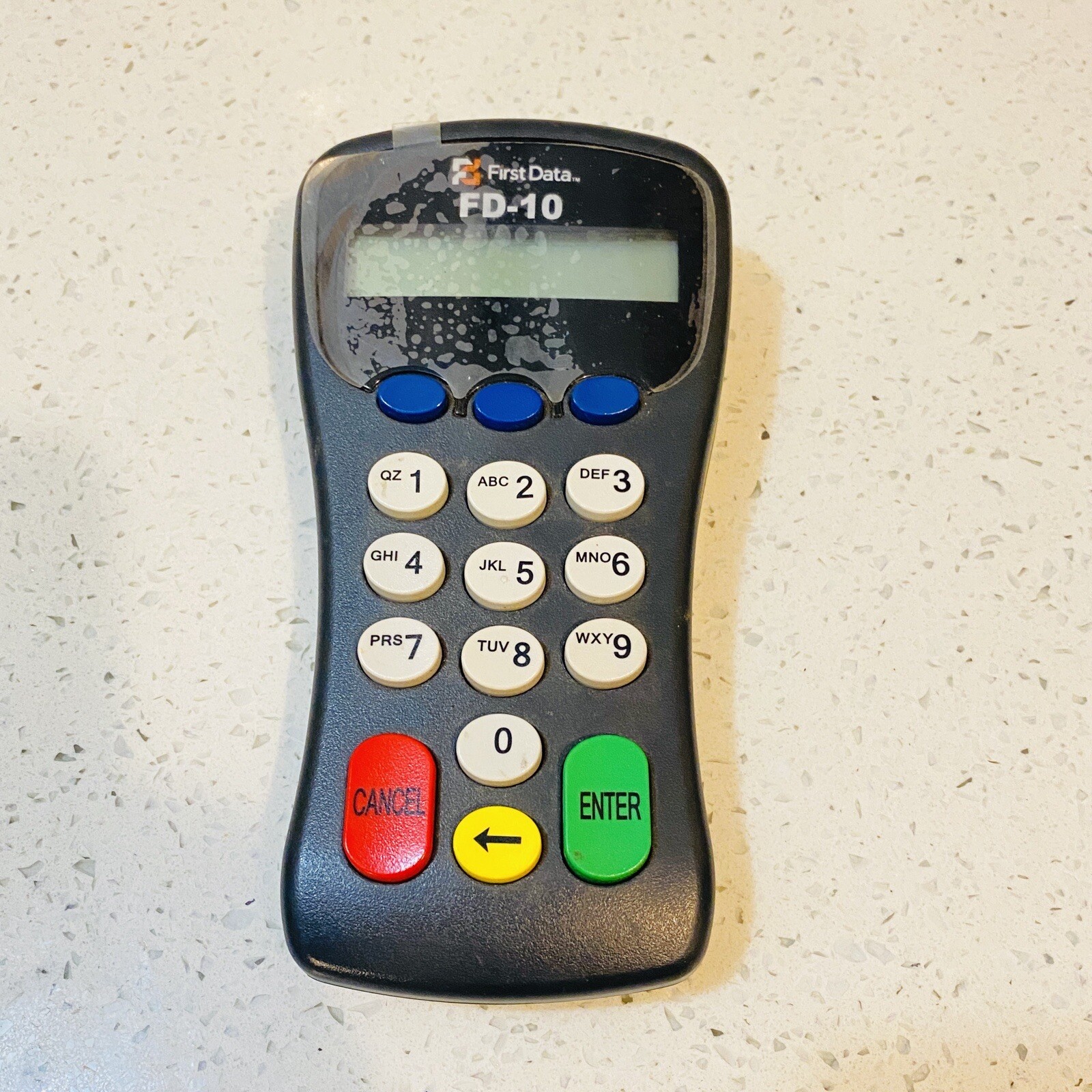 First Data FD-10C Pin Pad Credit Card Terminal Reader