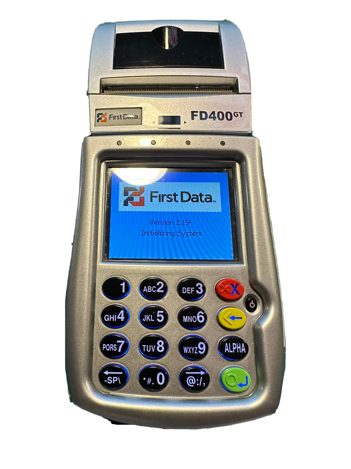 First Data FD400GT GPRS Wireless Terminal