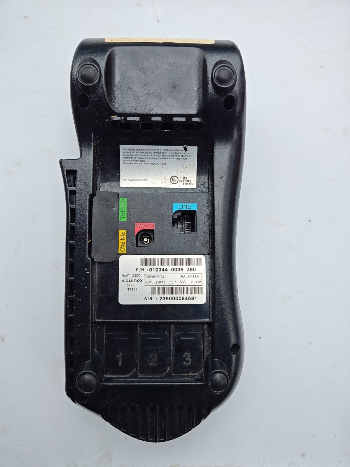 Credit Card POS Machines Equinox T4205 Hypercom T4220 Verifone 1000