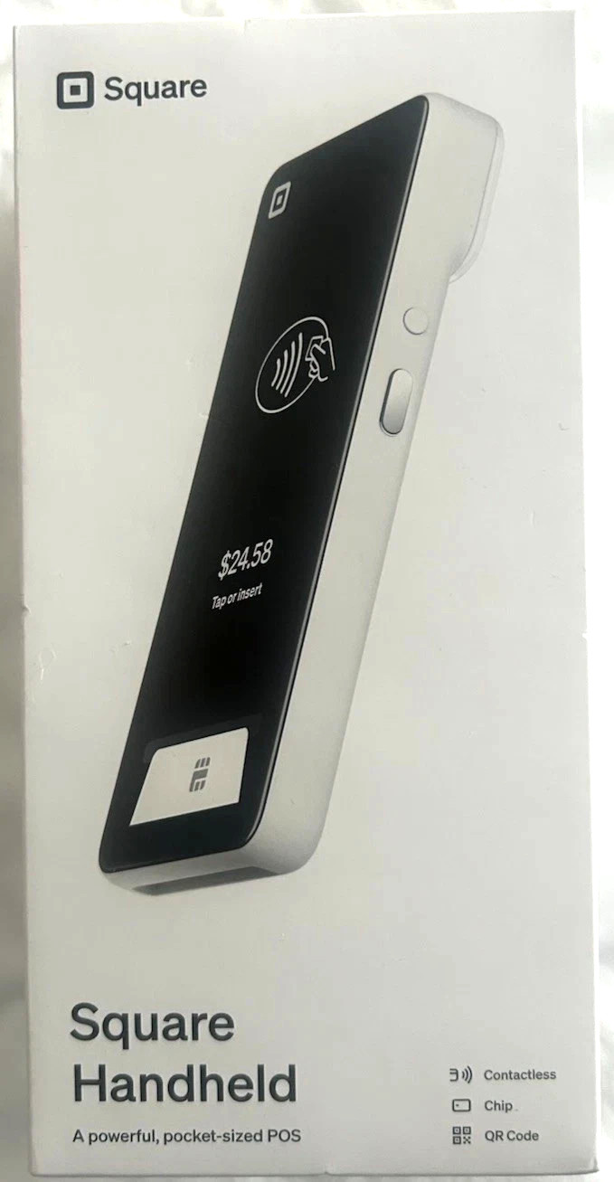 SQUARE SPD3-01 Square Handheld Credit Card Reader White New Sealed!