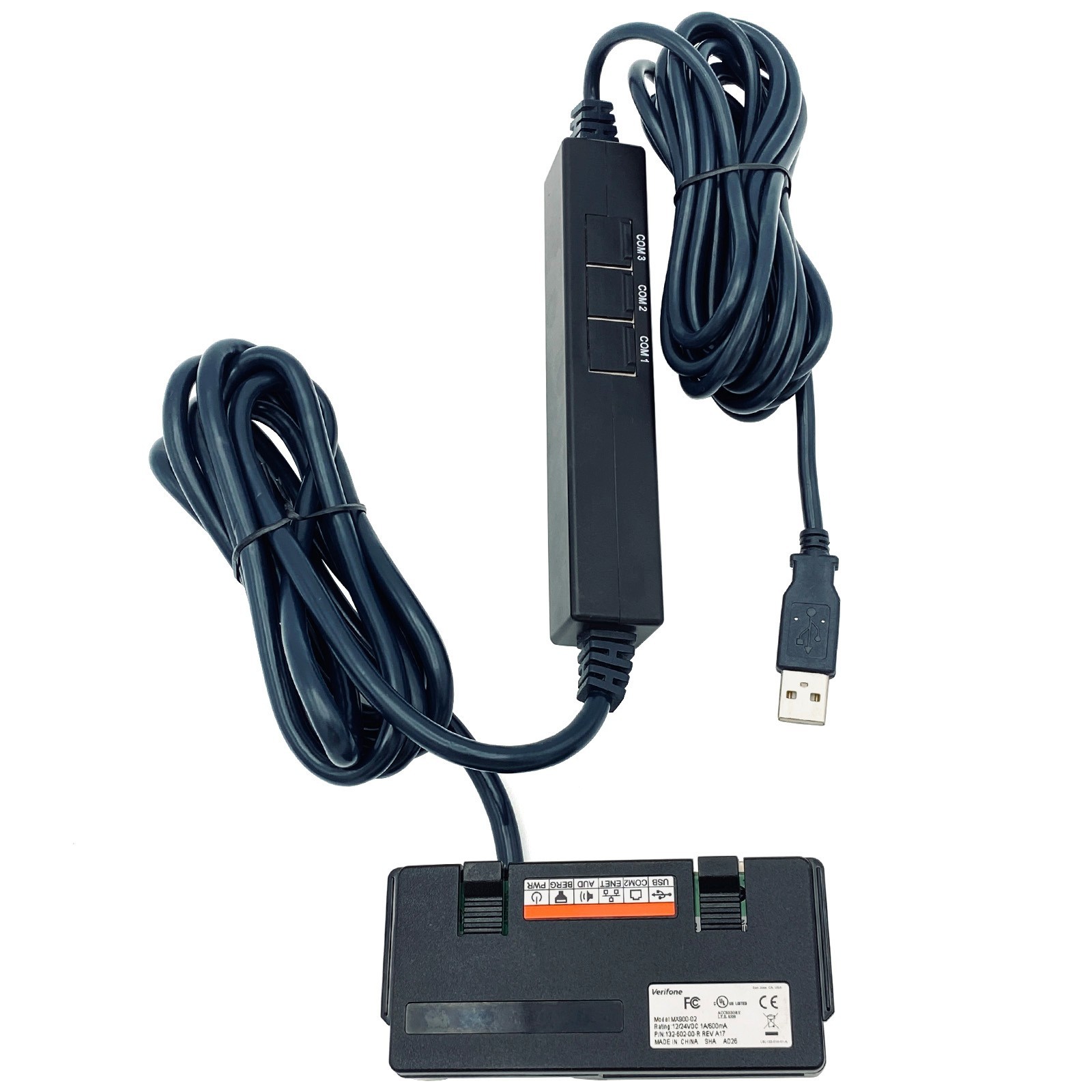 Genuine Verifone Mx Data Transfer Cable Adapter MX900-02 USB/Ethernet Module