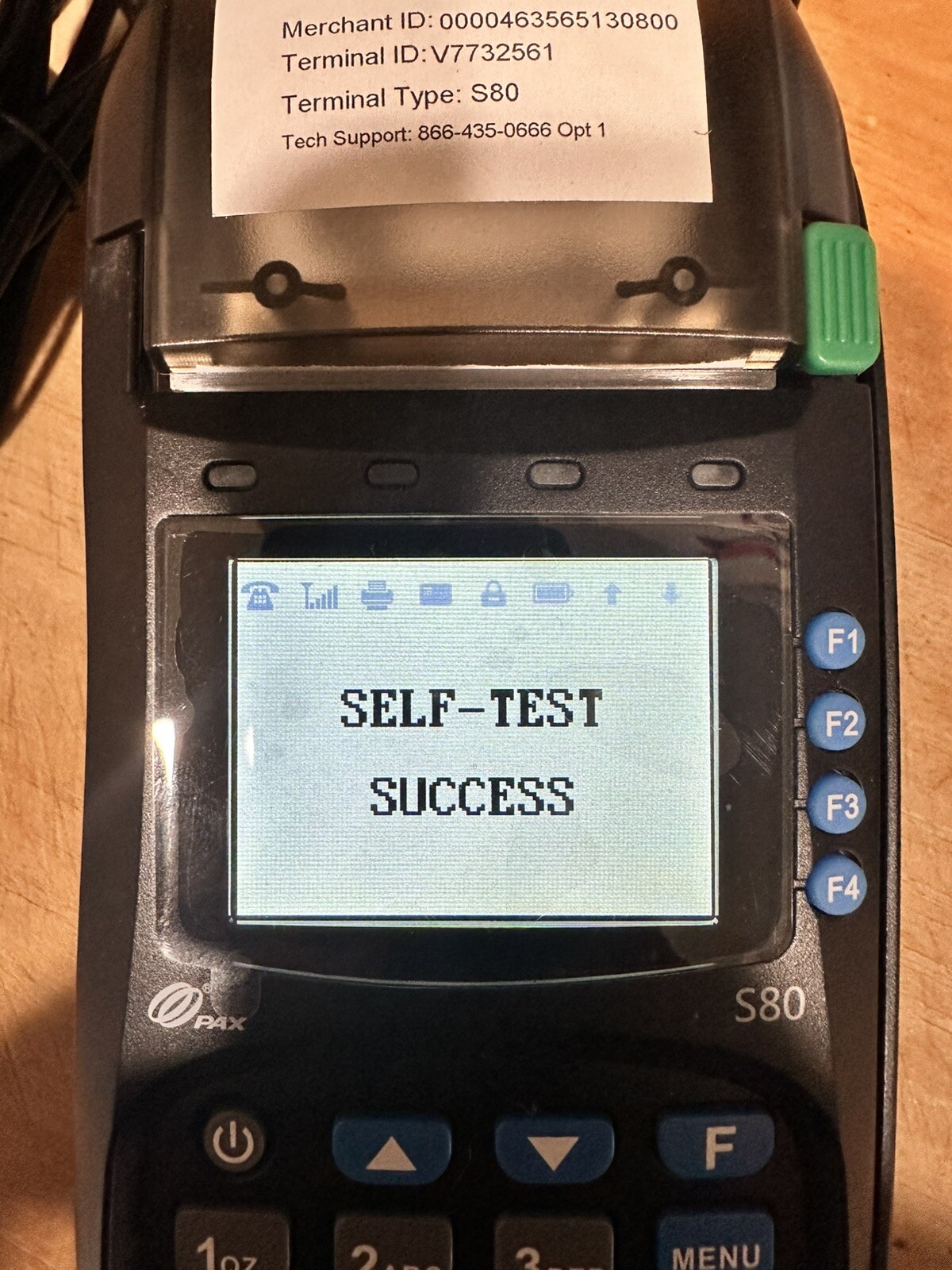 PAX S80 Credit Card Terminal Unit