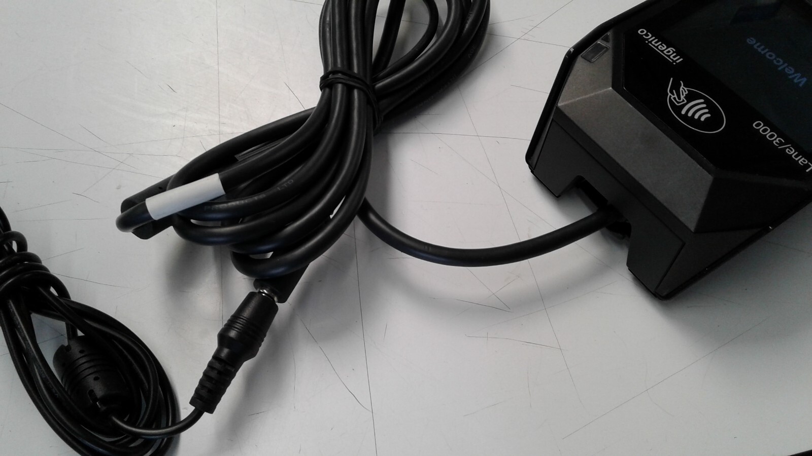 ingenico Lane/3000 Card terminal without any cables or accessories.