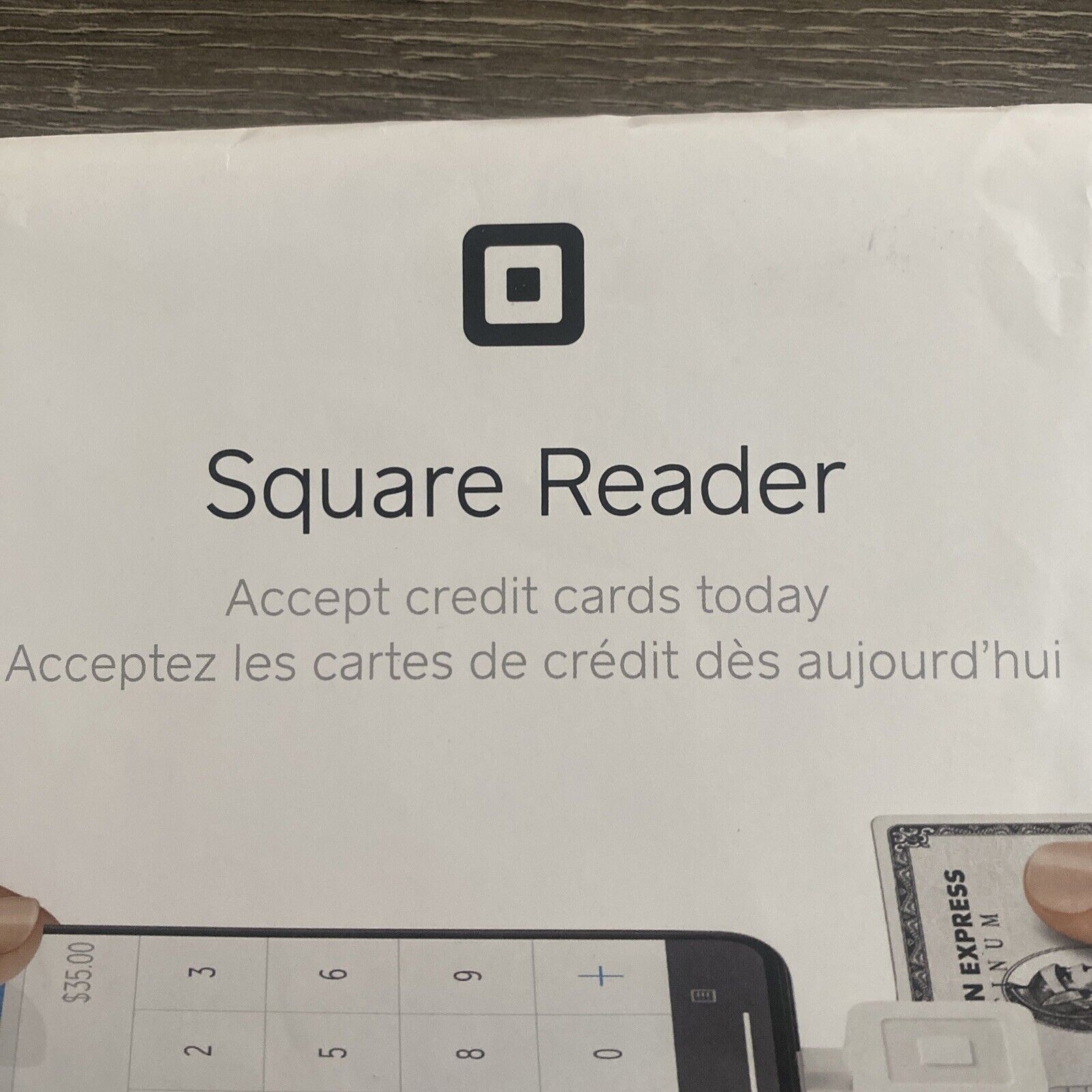 Square Reader for Magstripe Reader with Lightning (iPhone) Connector Credit Card