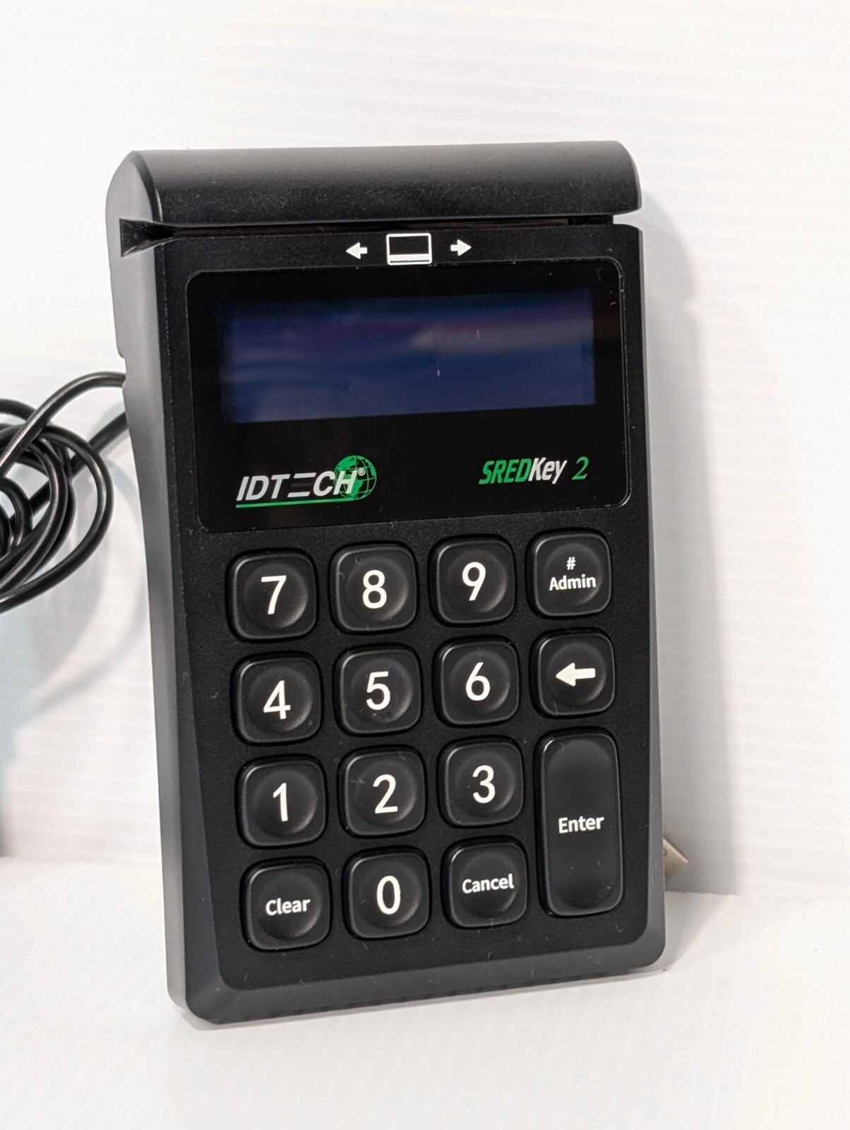 ID Tech 10-Key Keypad w/ MagStripe Reader IDSK2-534E-B1