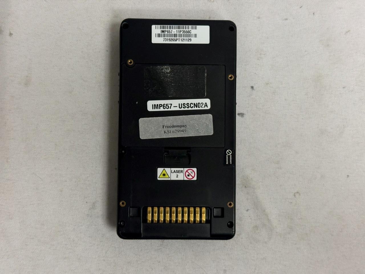 INGENICO ISMP4 IMP657-11P3556C POS Terminal Credit Card Reader Barcode Scanner
