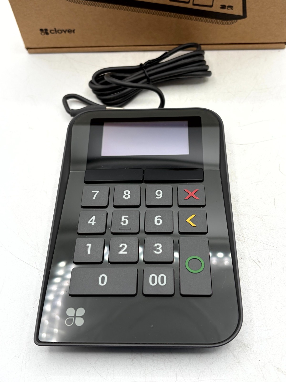 Clover M300 Merchant Facing Keypad Point Of Sale Pin Pad Black Wired Portable