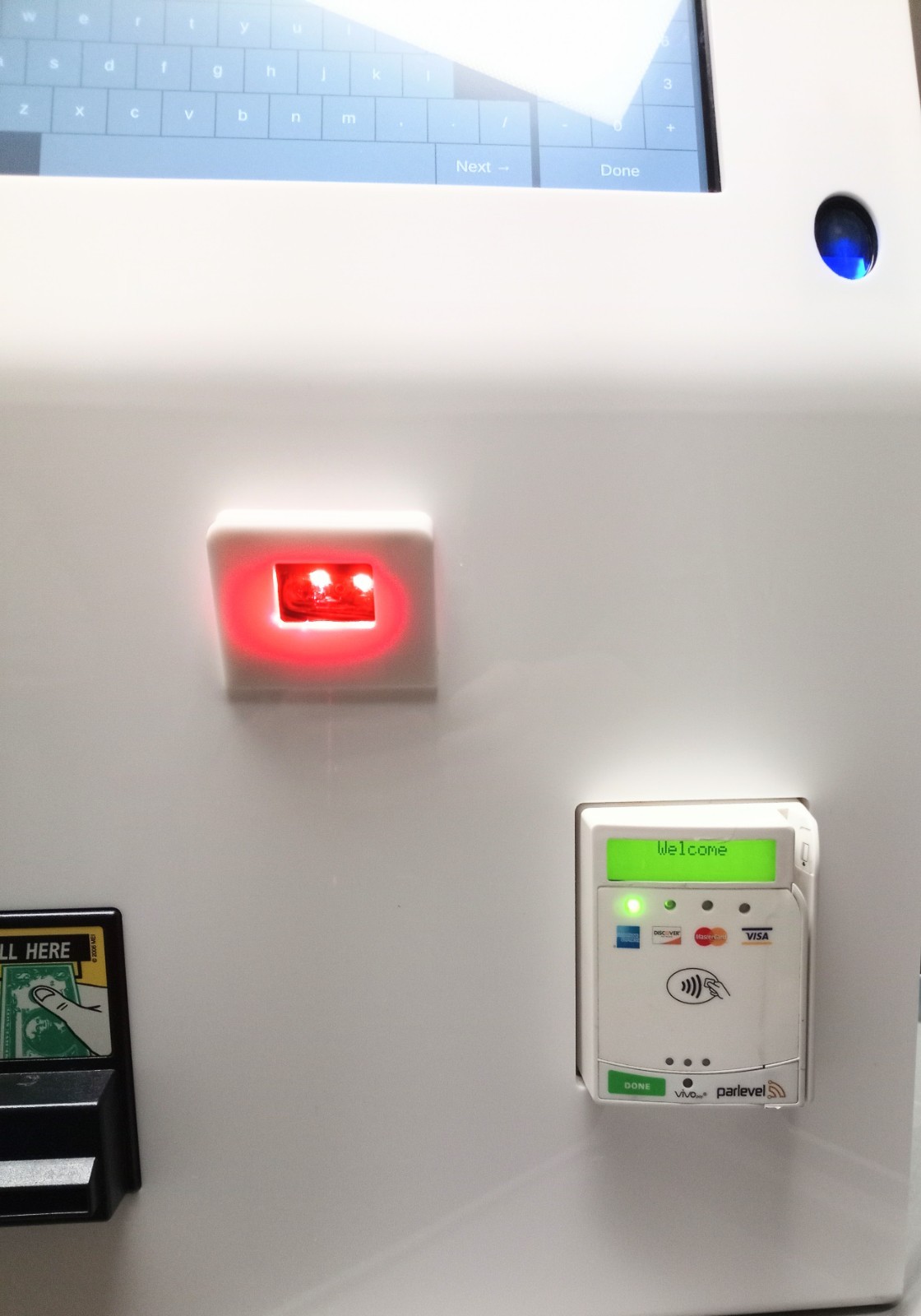 Parlevel ePort Credit Card Reader For Kiosk or Vending Machines Vendi Tested
