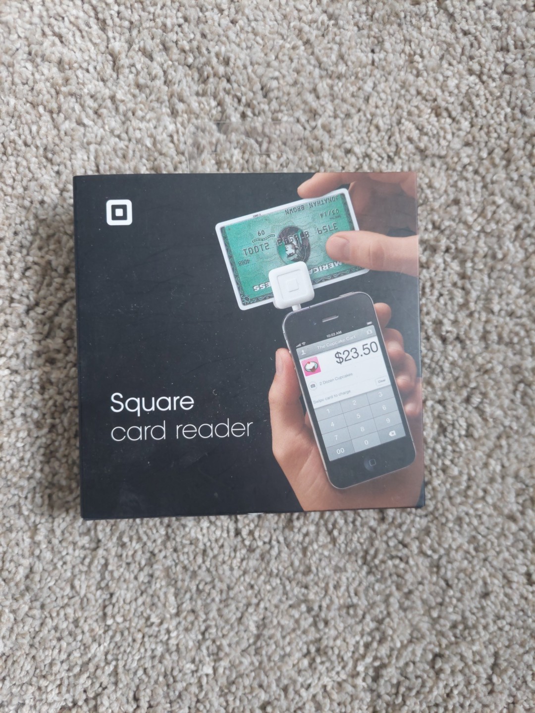 Mobile Debit Credit Jack Card Reader Square Swipe Payment Apple Android