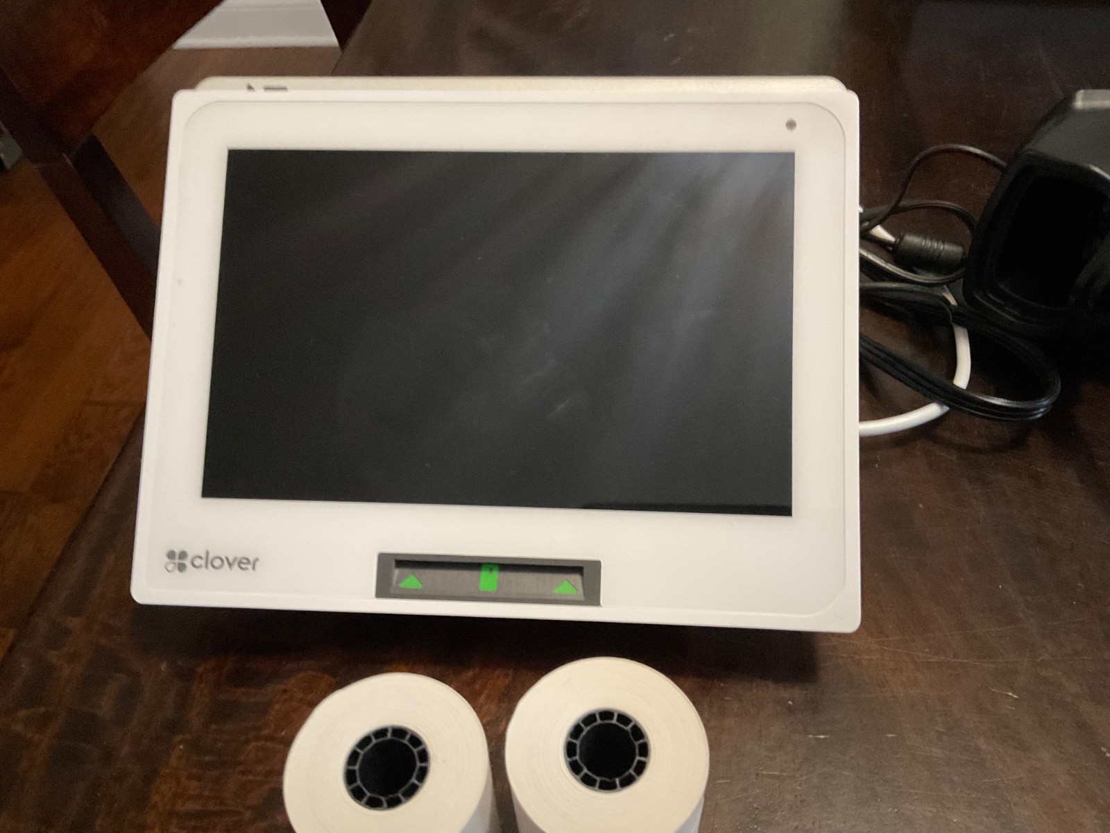 clover mini pos C305 system with Zebra Scanner and Receipt paper