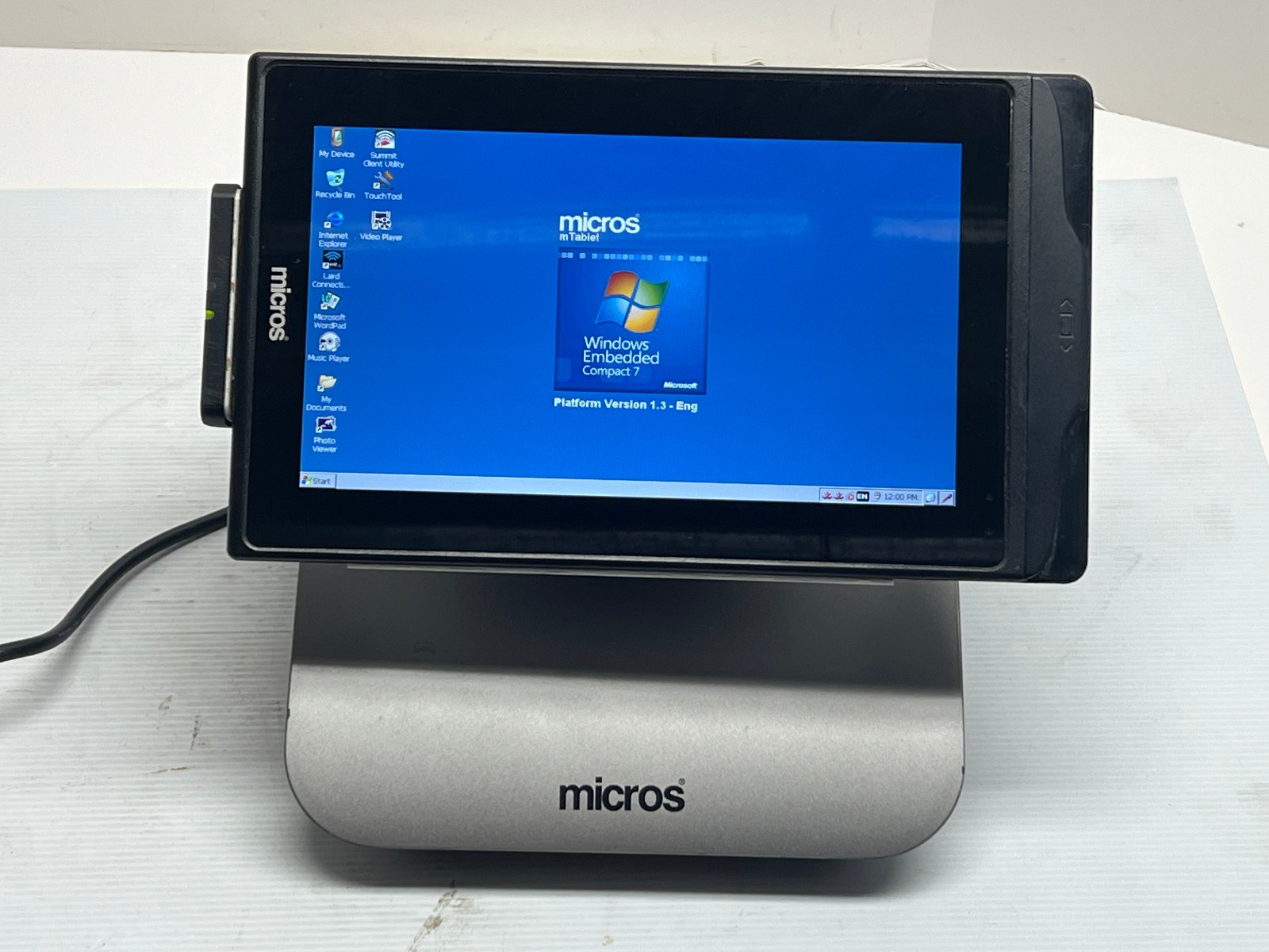 Micros Oracle 400374-020 Stand w/ LCD Rear Display Series 2 Mstation pos machine