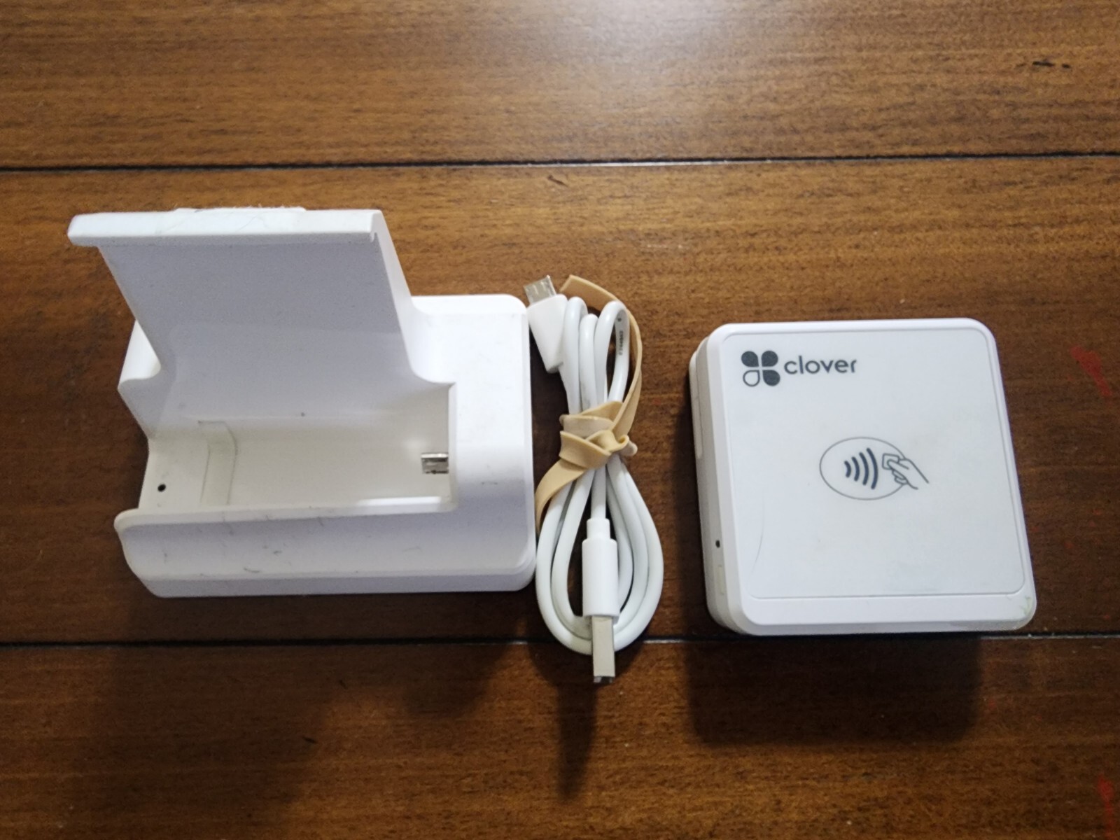 Clover Card Swiper Model RP457 A Part + Charging Station