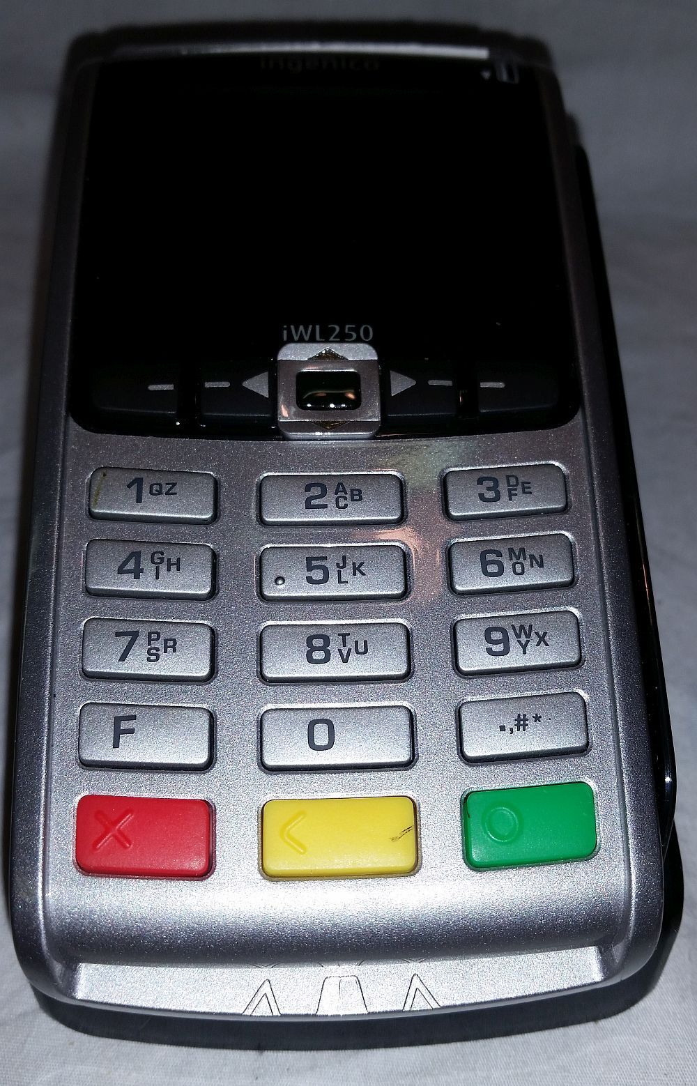 INGENICO iWL250 Credit Card Terminal With iWL200 Charging Station + ac power ada