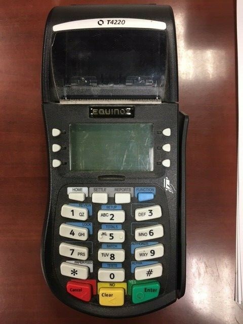 EQUINOX T4220 010332-311R ZYR IP Merchant Credit Card Payment Terminal