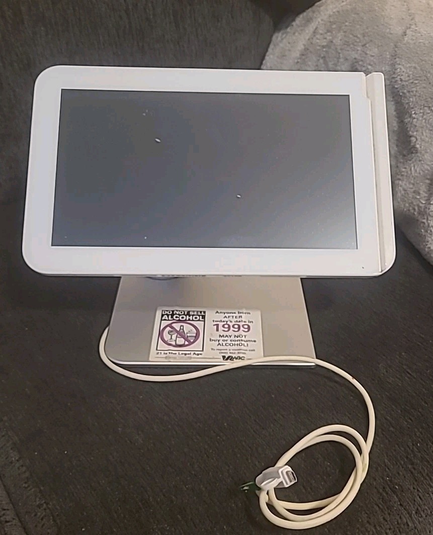 Clover Station 1.0 C100 POS Touchscreen Credit Card Terminal w/ Stand