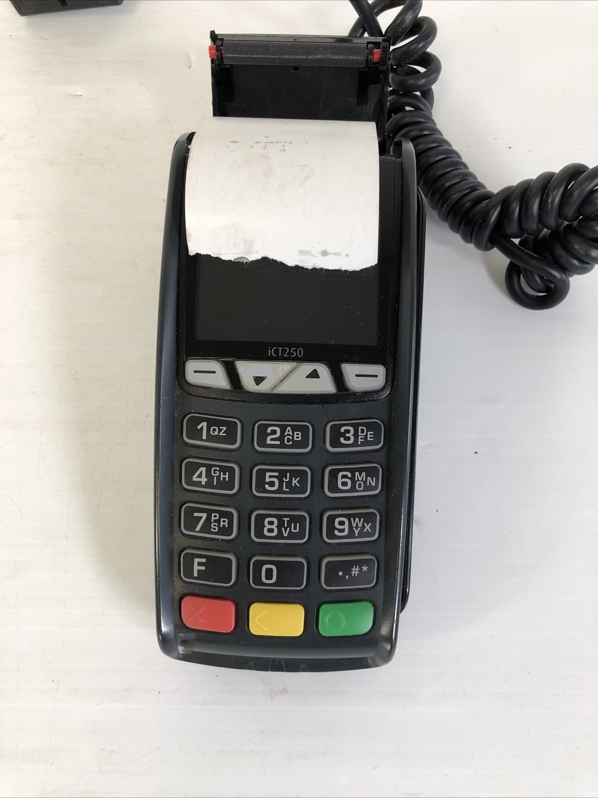 Ingenico EM / ICT250 Credit Debit Card Terminal Reader Printer & Power Supply