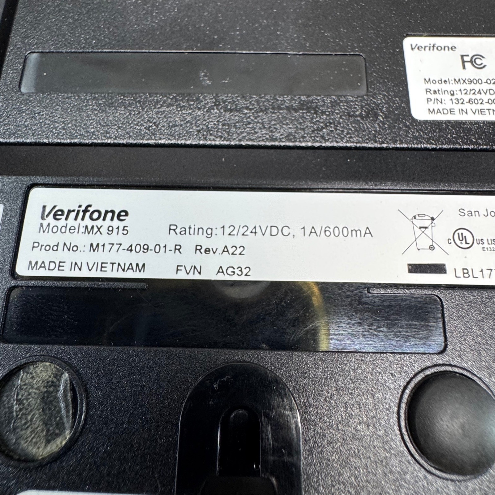 Verifone MX915 MX900-02 Credit Card Terminal Payment System POS Terminal Qty 6