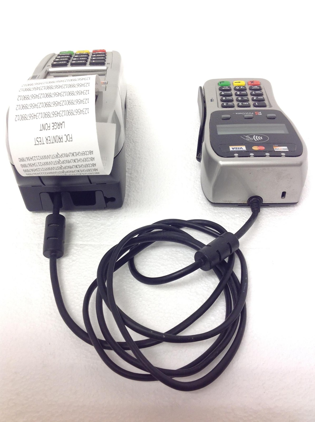 4x FIRST DATA FD130 Credit Card Machine w/ First Data Pinpad FD35 FREE SHIPPING