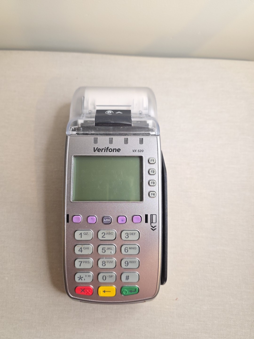 VeriFone VX 520 VX520 EMV Credit Card Machine – Untested – NO Power Cord