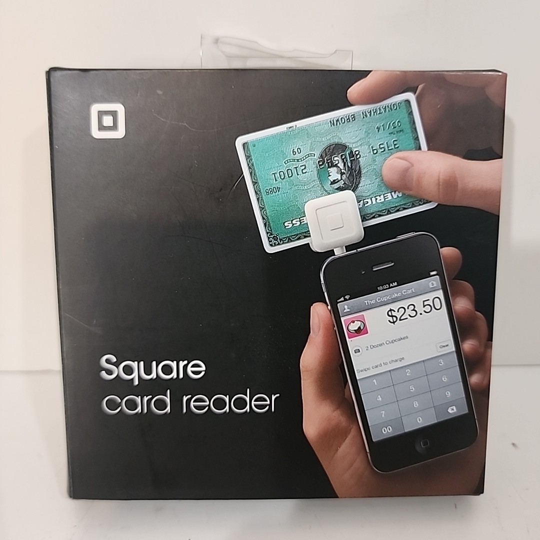 Square Credit Card Reader for Apple and Android Headphone Jack – New