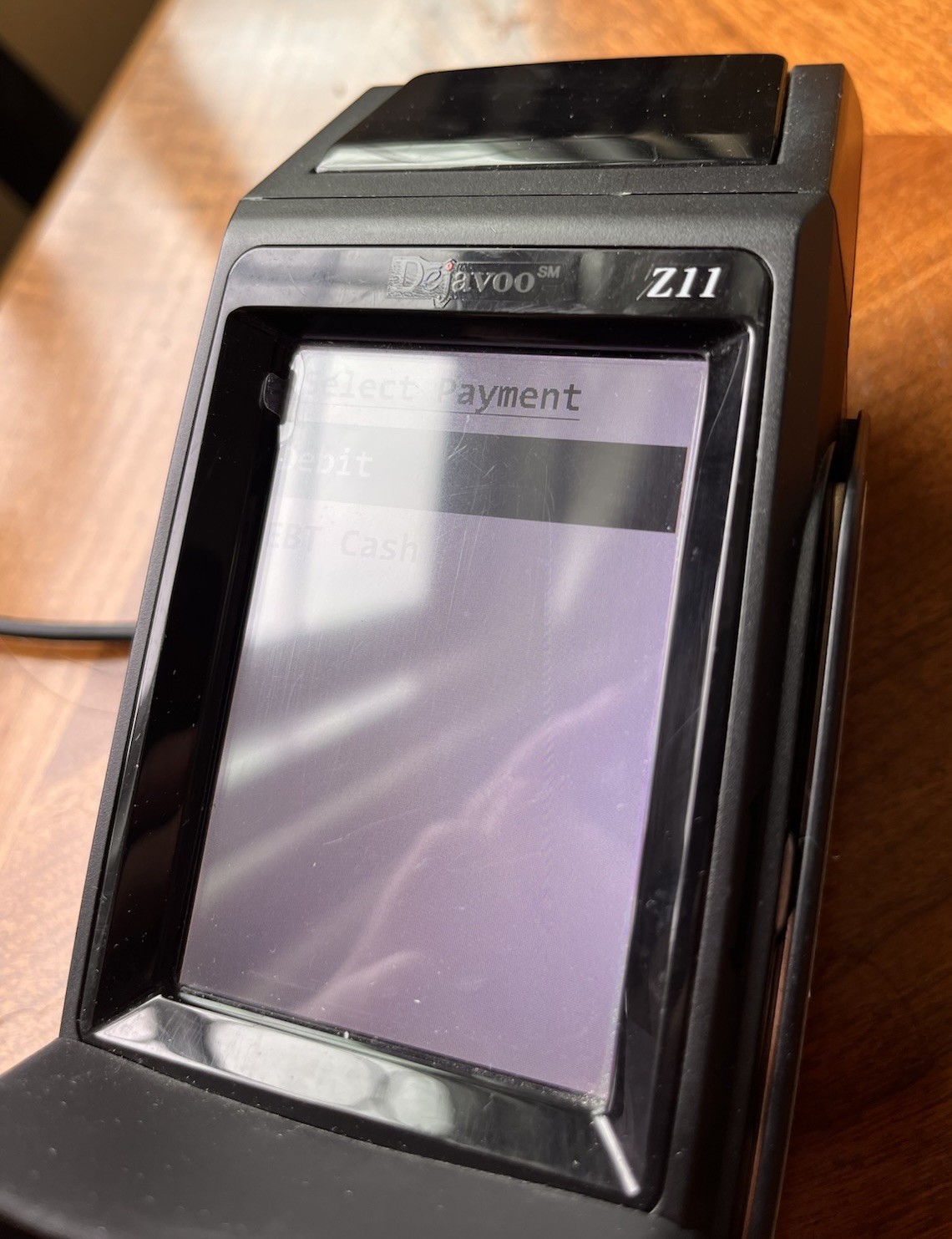 Dejavoo Z11 WiFi Touch Screen Credit Card Machine Terminal VEGA3000 Tested