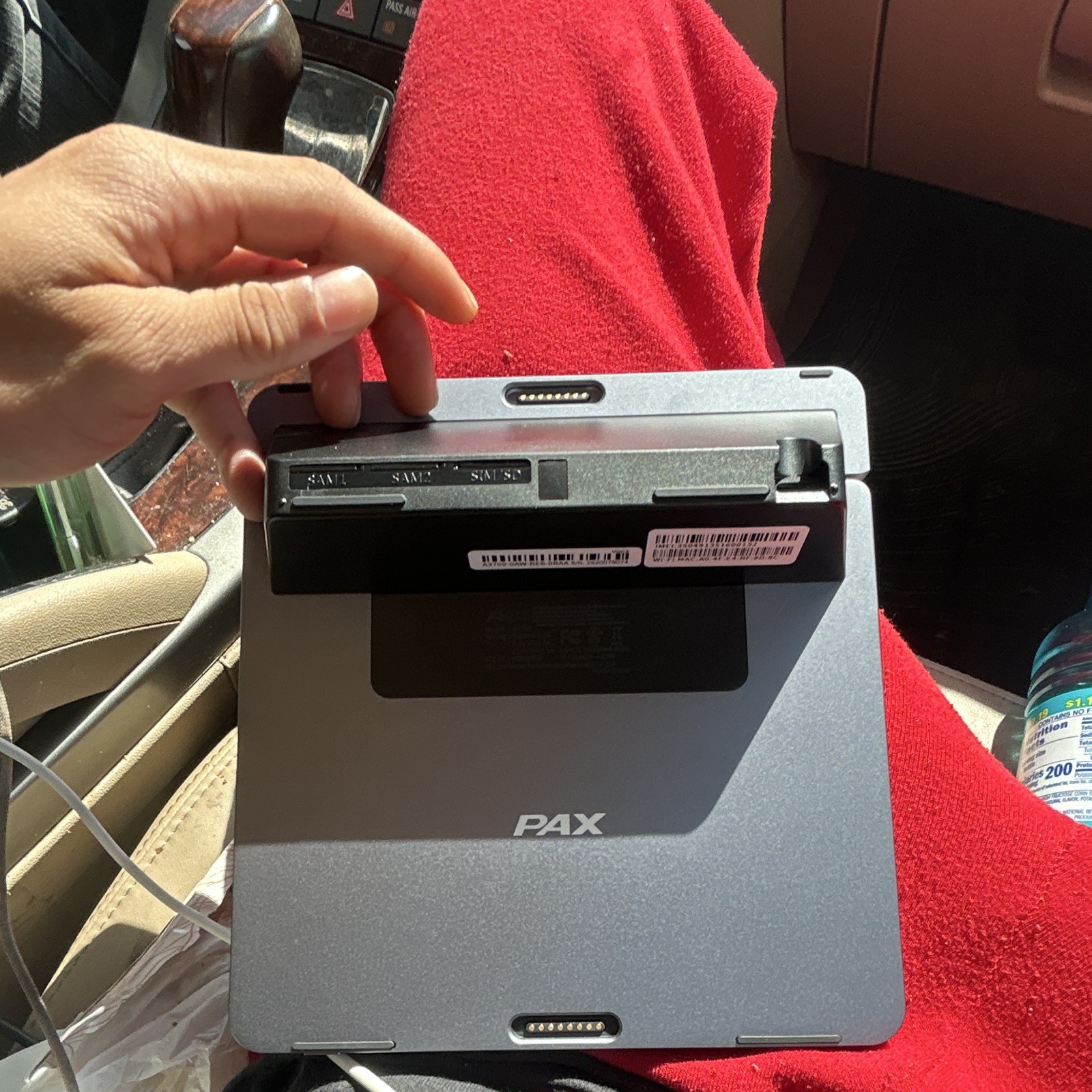 PAX Elys A3700 Payment Tablet (A3700-0AW-RE6-00AA) Terminal Card Reader