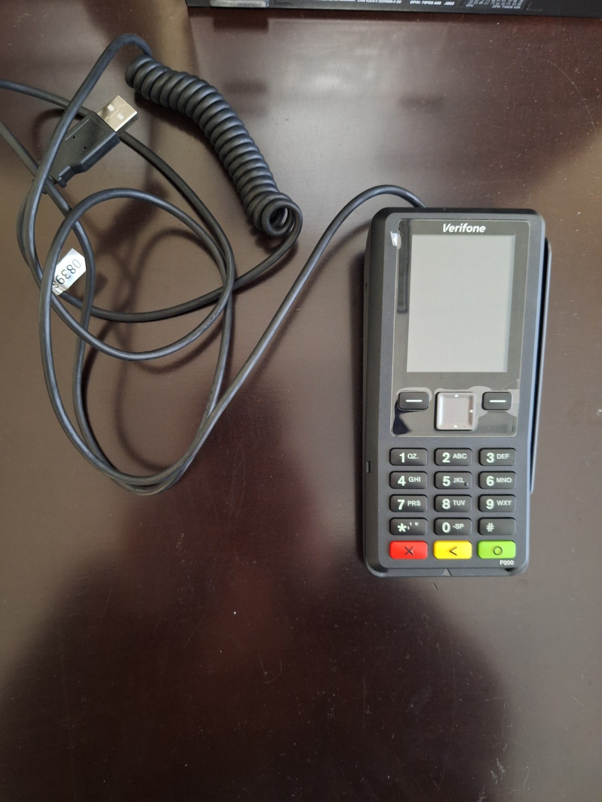 Verifone P200 PIN Pad M430-003-01-NAA-5 EMV Credit Card Terminal Open Box Tested