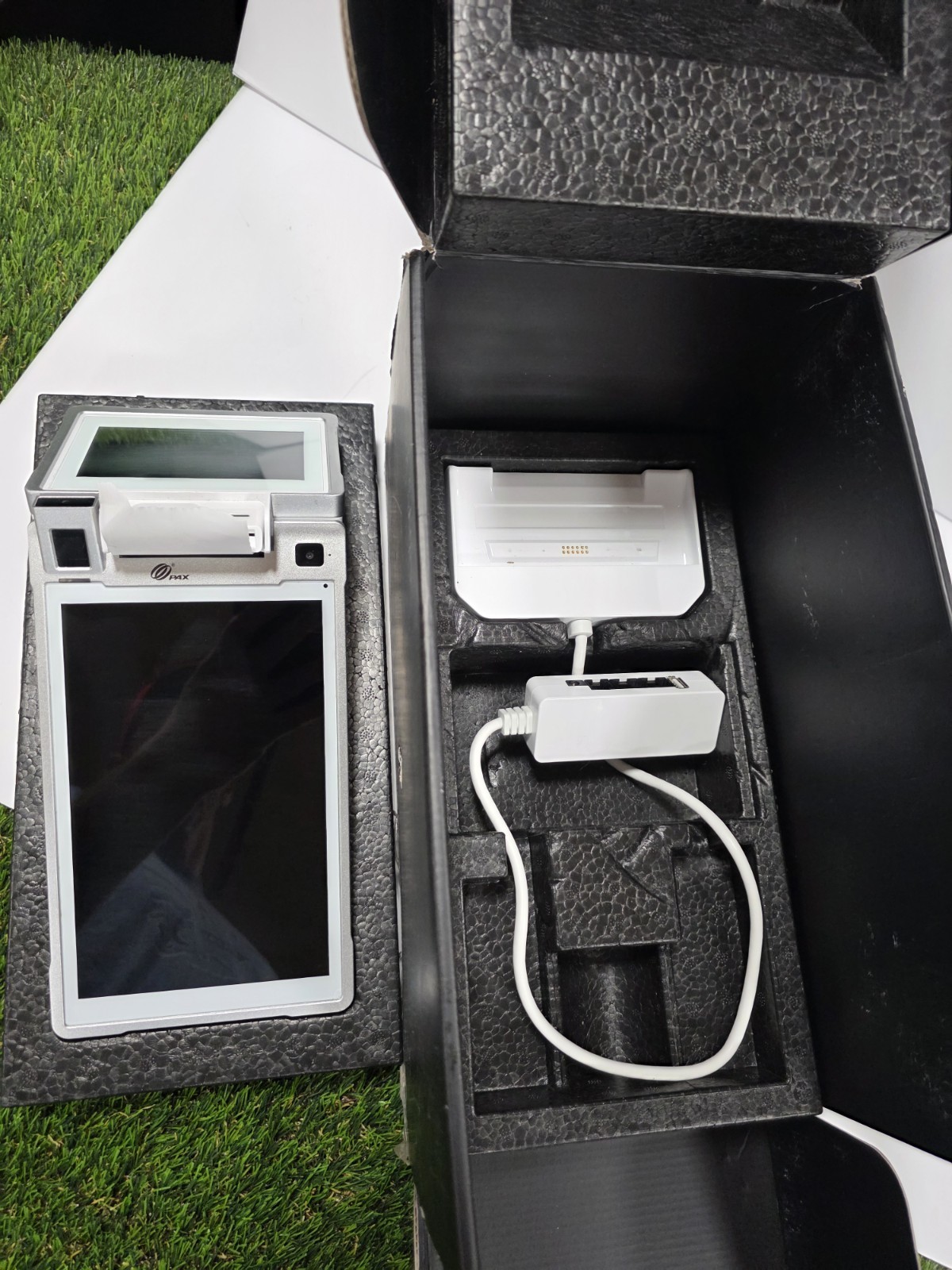 PAX E600 Android POS terminal Merchant Bar Shop Sales Needs Battery/power Cord