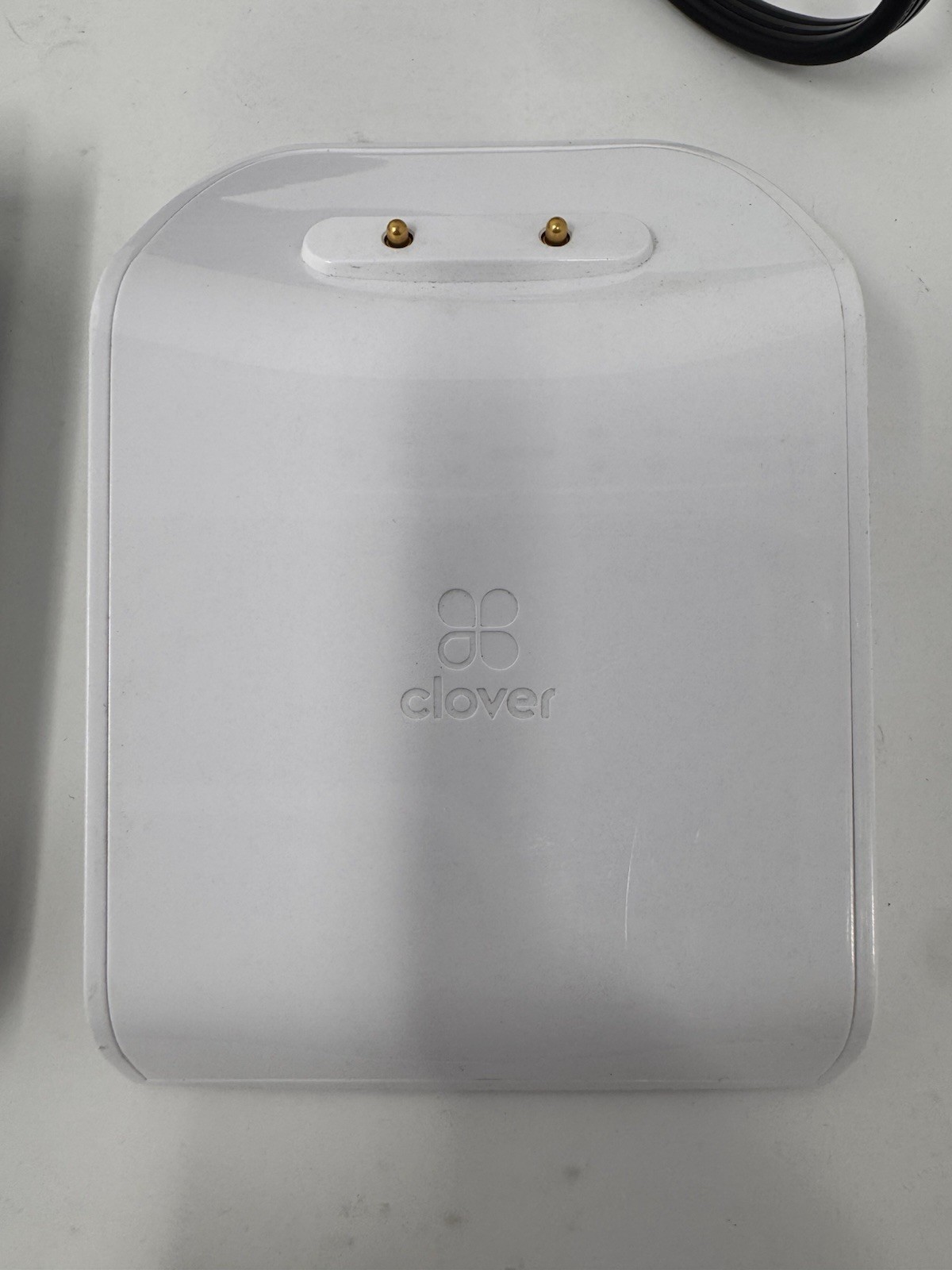 Clover Flex Cradle Dock Model K400 with OEM Power Adapter Tested Works A