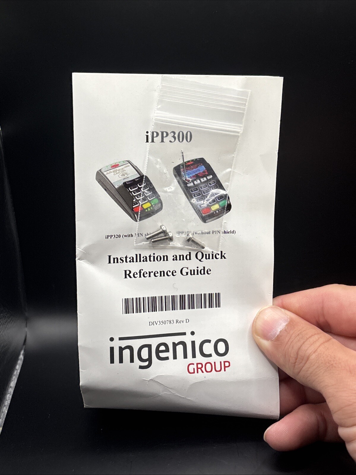 Ingenico iPP320 Card Swipe & Chip Reader Scanner Terminal IPP320-USTSQ40A NEW