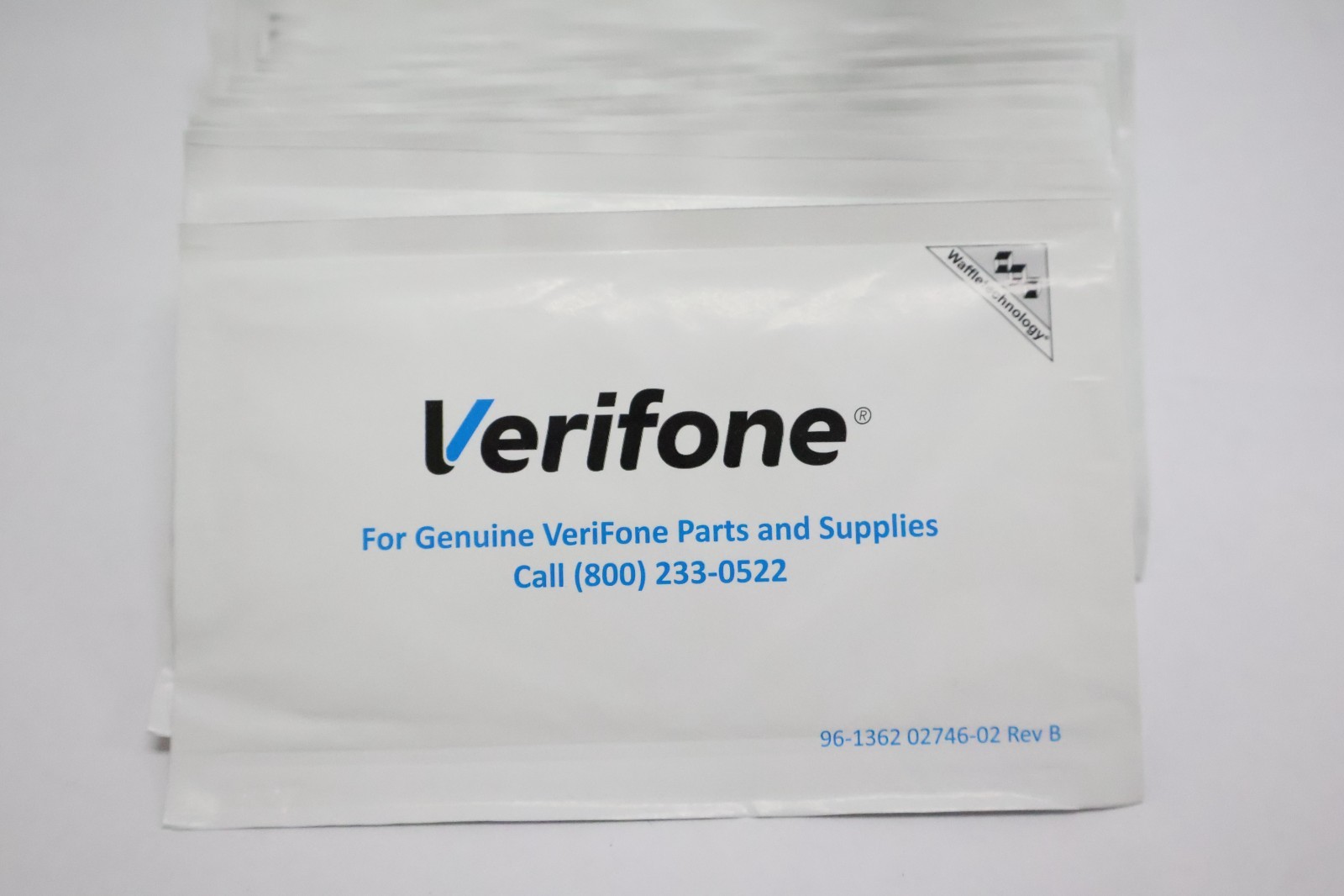 Waffletechnology Kicteam KWV-HSCB40 White Verifone Cleaning Card – (Pack of 32)