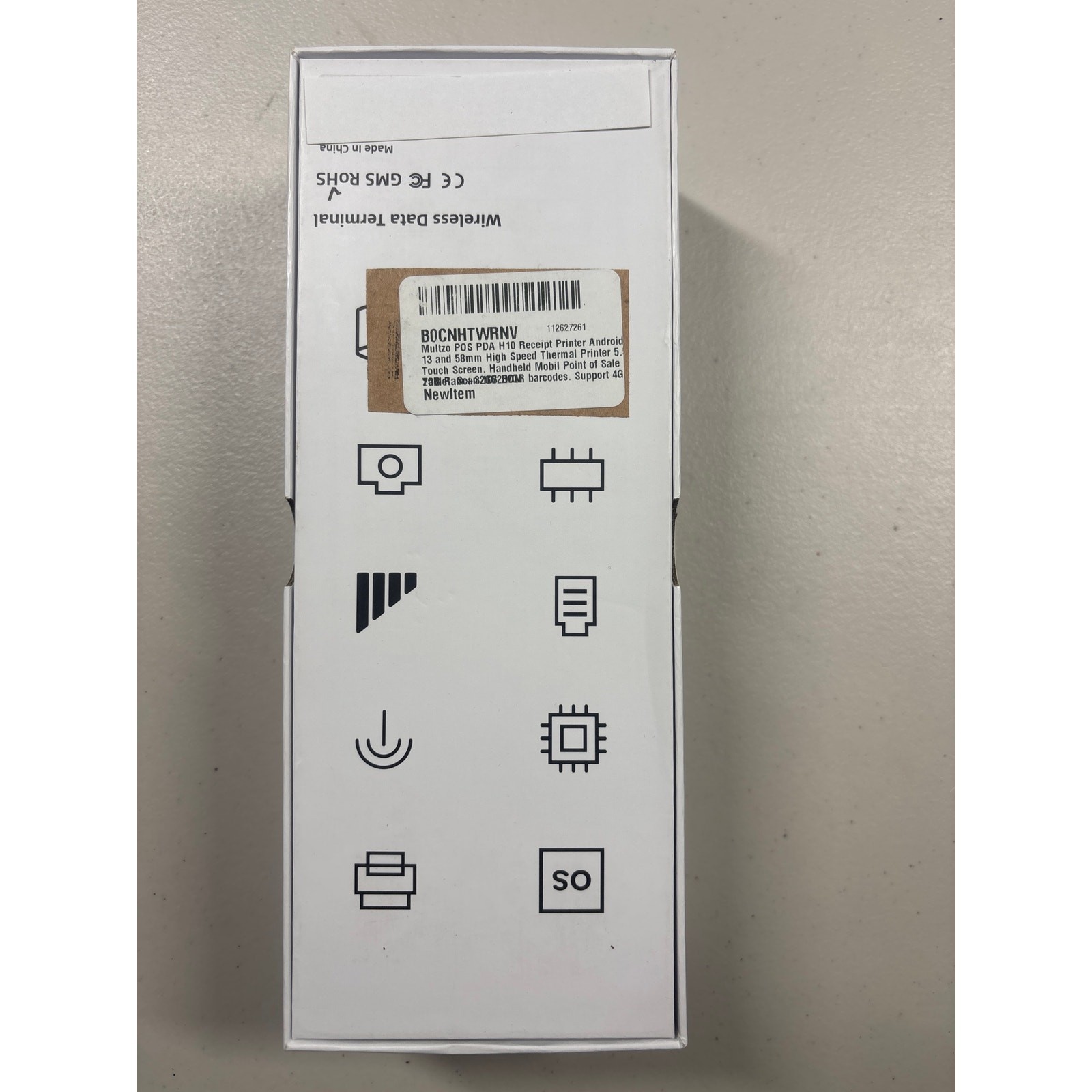 NIB MULTZO Wireless Data Terminal POS Point of Sale Android Handheld WIFI 4G