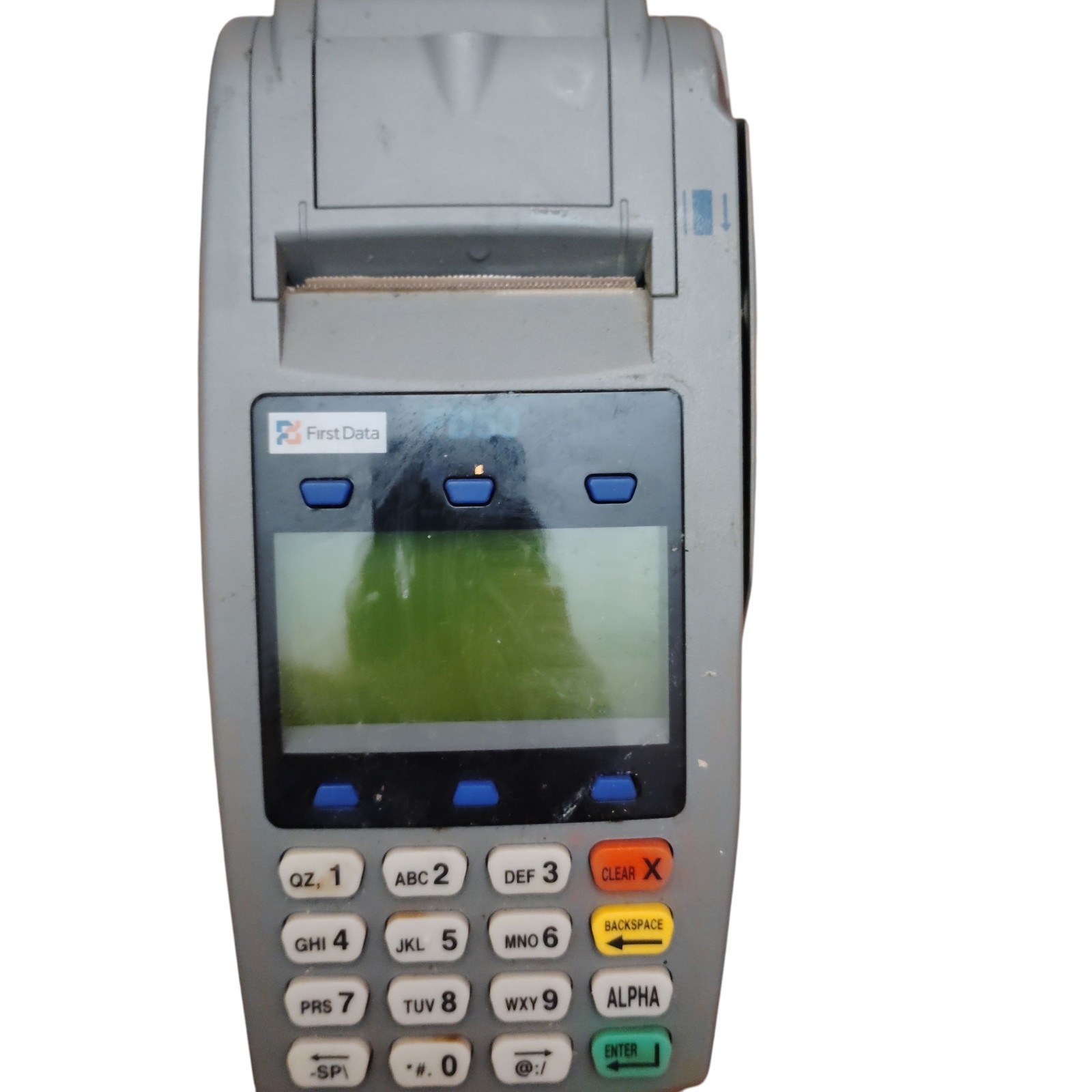 First Data FD-50 Credit Card Processing Terminal – No Power Adapter
